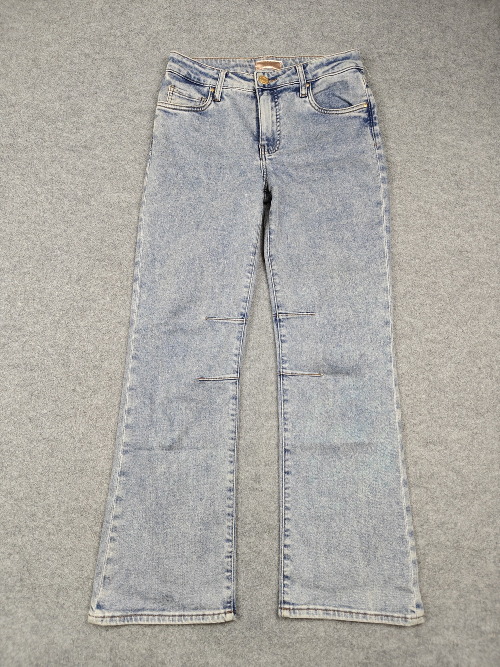 KUT From The Kloth Jeans Womens 4 Blue Light Wash Kelsey High Rise Flare